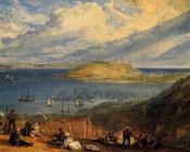 约瑟夫玛罗德威廉透纳 - Falmouth Harbour, Cornwall